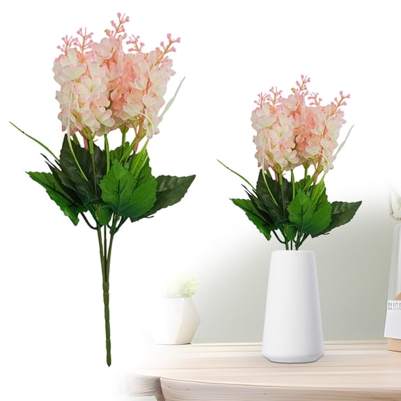 Artificial Flower Hyacinth, Wheat Ear Flower & Wisteria Flower, Restaurant Partition Flower Arrangement, Wedding Decoration Flower Bouquet