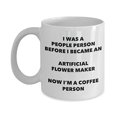 thumbnail image 1 of Artificial Flower Maker Coffee Person Mug - Funny Tea Cocoa Cup - Birthday Christmas Coffee Lover Cute Gag Gifts Idea, 1 of 1