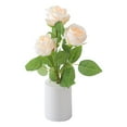 thumbnail image 1 of Artificial Flower Night Light, Rose Flower with Vase Lamp, LED Desktop Decorative Landscape Lights for Festival Party Home Decor Atmosphere Light Gifts, 1 of 6