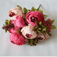 thumbnail image 1 of Artificial Flower Peony Bouquet Home Decor Fake Dried Flowers Bouquet Imitation Flower Decor Wedding Decor, 1 of 6