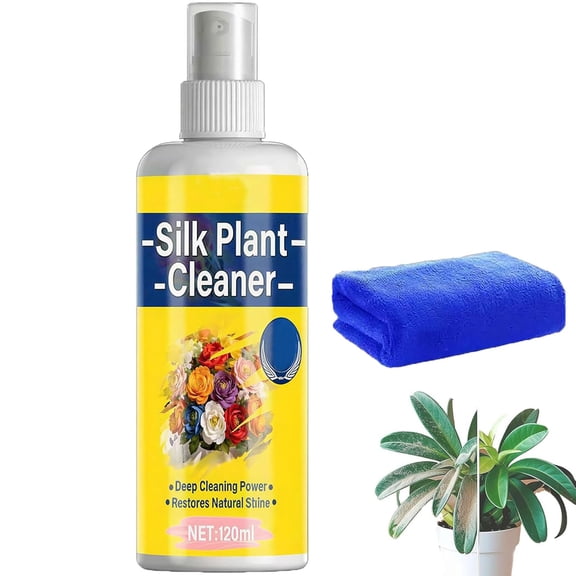 Artificial Flower & Plant Cleaner, Faux Flowers & Artificial Trees, Restores Natural Shine for Silk Plants, Leaves & Floral Arrangements