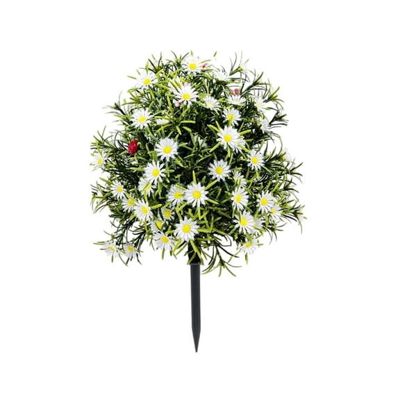 Artificial Flower Plant for Outdoor Decor, Green Plants for Garden and Patio, for Yard Decoration, Durable Plastic Plants for Home, Garden Decor, Outdoor Artificial Greenery Set