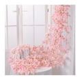 Artificial Flower Rattan Single 1.8m 135pcs Flowers Vivid Decorative