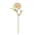 thumbnail image 1 of Artificial Flower Realistic Delicate Home Party Ornament Solid Color Fake Dahlias with Stem for Wedding Celebration White, 1 of 8
