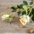 thumbnail image 1 of Artificial Flower Rose Bouquet Simulation Roses Home Decor Wedding Decor Fake Dried Flowers Bouquet Imitation Flower Decor, 1 of 6