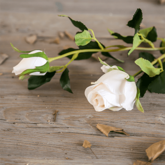 Artificial Flower Rose Bouquet Simulation Roses Home Decor Wedding Decor Fake Dried Flowers Bouquet Imitation Flower Decor