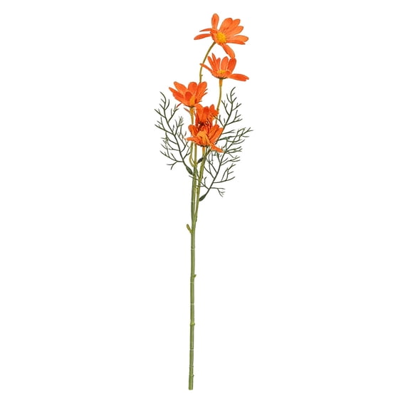 Artificial Flower Single Stem for Diy Home Decor, Realistic Fake Plant for Wedding Bouquet, Photography Props, Table Centerpiece Vase, Artificial Daisy Flowers for Home Decoration *1