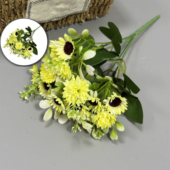 Artificial Flower Stems – Realistic Faux Floral Branches for Wedding Centerpieces, Table Runners & Home Decor – Maintenance-Free Fake Flowers for Vases & DIY Arrangements