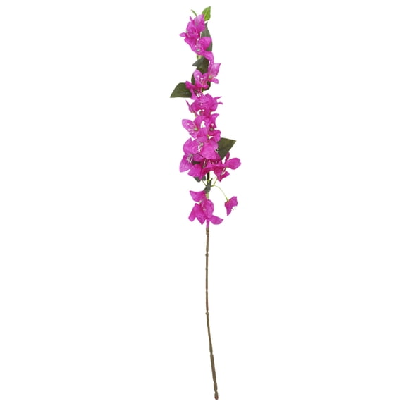 Artificial Flower Stems, Realistic Silk Bougainvillea with Adjustable Stems for Wedding Arch, Home Decor, Centerpieces, Garden Wall Decor, 1 Pc