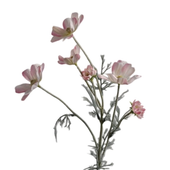 Artificial Flower Suitable for Vases with Realistic Flocked Flexible and Headed Perfect for Dining and Home Décor.