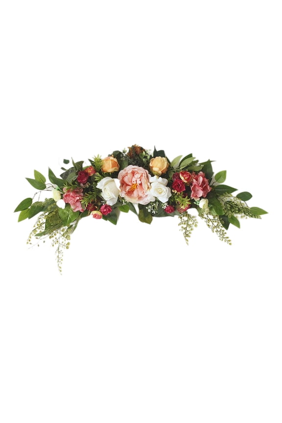 Artificial Flower Swag Greenery Floral Garland Hanging for Spring Table Home