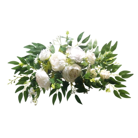 Artificial Flower Swag Wedding Arch Decoration for Wedding Reception Backdrops Wedding Ceremony Sign Flower Decoration