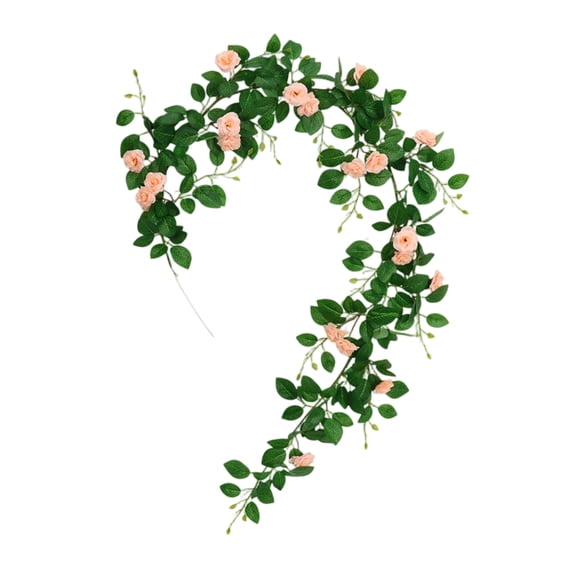 Artificial Flower Vine, 1.8M Length, Pipe Cover Balcony Decoration