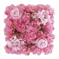 thumbnail image 1 of Artificial Flower Wall Flower Wall Silk Artificial Flowers Wall Panels Flower Panel for Party Home Background Decor Wedding teen Shower Photography Backdrop, 1× Floral Art Background Wall, 1 of 8