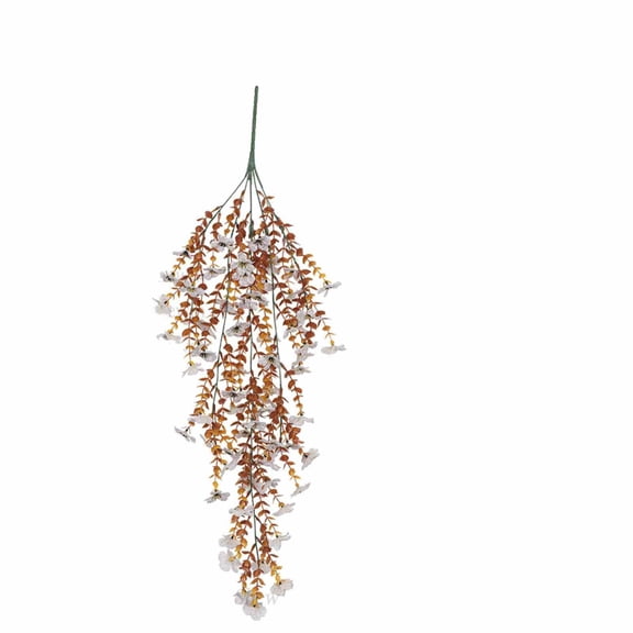 Artificial Flower, Wall Hanging Decor Realistic Violet Lily Artificial Flowers, Ideal for Home, Restaurant, Wedding, Bedroom, Office and Valentine's Day Decor, Perfect Gift for Her Daughter Son
