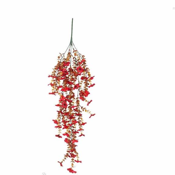 Artificial Flower, Wall Hanging Decor Realistic Violet Lily Artificial Flowers, Ideal for Home, Restaurant, Wedding, Bedroom, Office and Valentine's Day Decor, Perfect Gift for Her Daughter Son