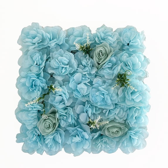 Artificial Flower Wall Ornaments Rose Flower Wall Panels Hydrangea Peony Background Wall Decor For Home Party Wedding Activities (Multi Styles Options)