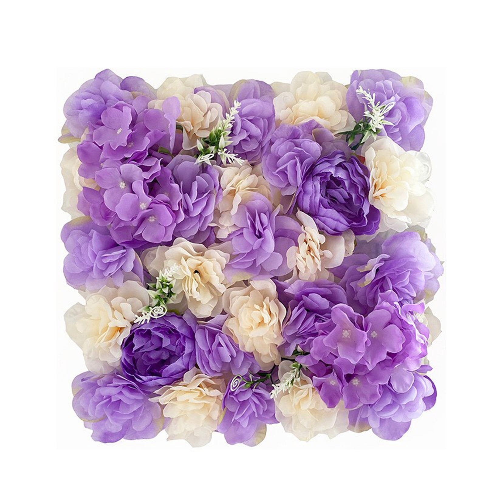 Artificial Flower Wall Ornaments Rose Flower Wall Panels Hydrangea
