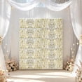 thumbnail image 1 of Artificial Flower Wall Panel Purple White Champagne Floral Backdrop for Wedding Party Photo Booth Decor, 24x16in Silk Rose Flower Wall, 1 of 6