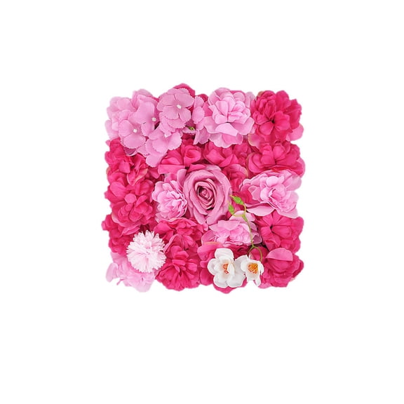 Artificial Flower Wall Panels Realistic Fake Grass Wall For Photoshoot Background And Room Aesthetic Decor 12X12Inch