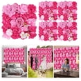 thumbnail image 1 of Artificial Flower Wall Panels for Wedding Backdrops and Event Decor – Silk Roses & Hydrangeas, Easy to Install, Reusable for Parties, Bridal Showers, and Home Decoration, 1 of 5