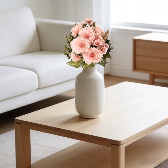 Artificial Flower - Wedding Handmade Wall Decoration Faux Floral Arrangement for Home Decor Centerpieces and Event Styling (Rose Gold), Ccwuwei