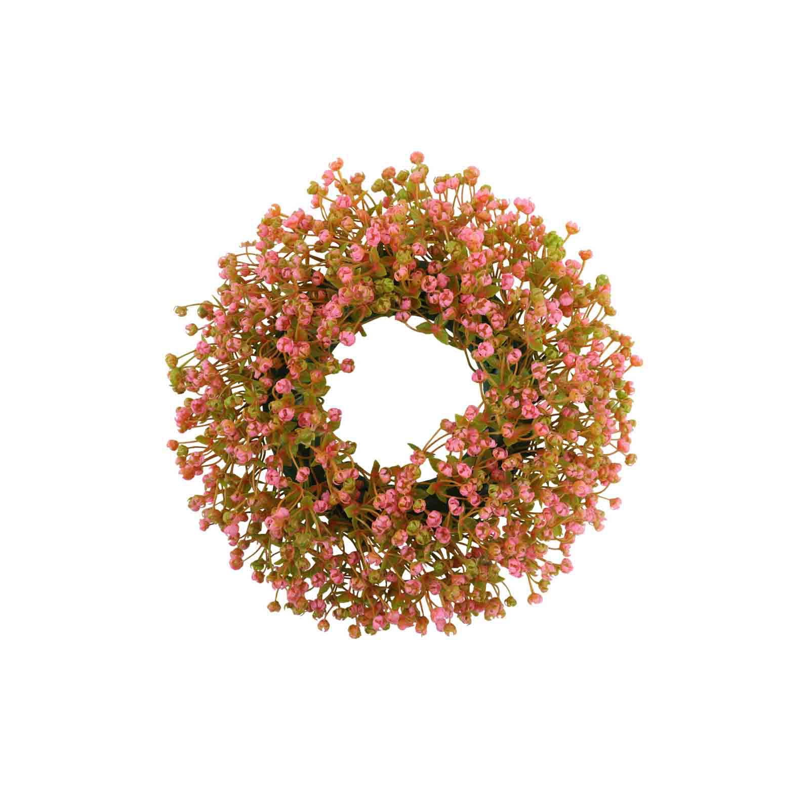 Artificial Flower Wreath for Home Decor, Front Door, Fireplace, Wall ...