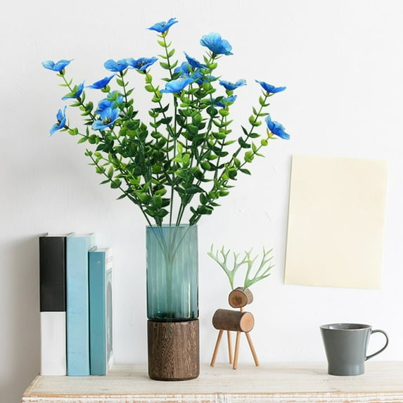 Artificial Flowers*1 Bunch Clearance! Artificial Hanging Flowers Plant Vine Faux Flowers for Garden Yard Porch Patio Wedding Wall Home Outdoor Decoration