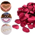 thumbnail image 1 of Artificial Flowers 1 Pack 200 Pcs Rose Petals for Night Wedding Aisle Table Centerpieces Confetti, 1 of 9