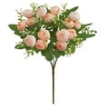 thumbnail image 1 of Artificial Flowers 15 Pcs Dusty Rose Faux Silk Mini Ranunculus Bulk Fake Wedding Filler Flowers for DIY Bouquets, Centerpieces, Bridal Shower Decorations & Arrangements, 1 of 2