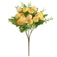 thumbnail image 1 of Artificial Flowers 15 Pcs Dusty Rose Faux Silk Mini Ranunculus Bulk Fake Wedding Filler Flowers for DIY Bouquets, Centerpieces, Bridal Shower Decorations & Arrangements, 1 of 4