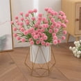 thumbnail image 1 of Artificial Flowers 19.3 Inch Long Stems Fake Silk Flowers for Home Decor Wedding Centerpieces Bouquet Vase Fillers Party Office Garden Decoration Single Pack, 1 of 6