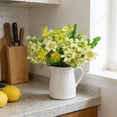 thumbnail image 1 of Artificial Flowers, 28 Heads Silk Orchid Chrysanthemum, Faux Floral Stems for Vase Arrangement Wedding Home Outdoor Decor(Green), 1 of 6