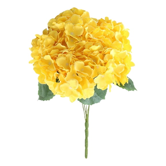 Artificial Flowers 5 Large Flower Hydrangea Cuttings Multi Colored Flower Ornaments Living Room Decoration Wedding Bouquet Material, 1 Hydrangea