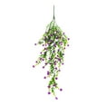 thumbnail image 1 of Artificial Flowers Artificial Hanging Flowers Hanging Plants Bouquet Hanging Vine Plants Drooping Plants Suitable for Wall Home Garden Yard Indoor And Outdoor Decoration. (Purple), 1 of 6