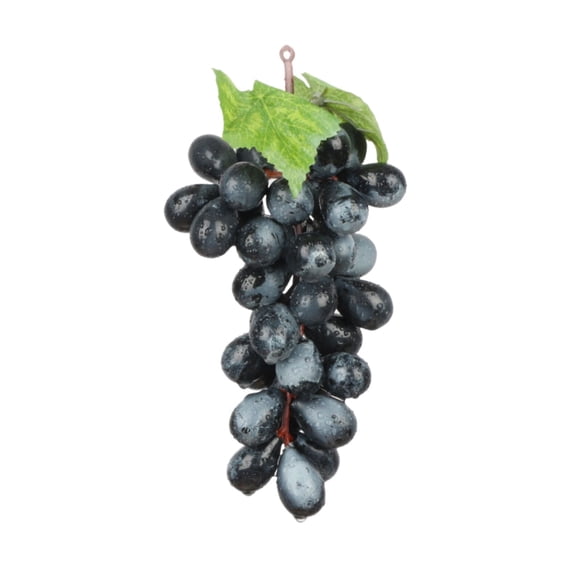 Artificial Flowers,Assorted Artificial Grapes Frosted Grape Clusters Decorative Grapes Bunches Rubber Grape Bundles In Black Purple Red Green For Vintage Wedding Fruit Wine Fruit Props