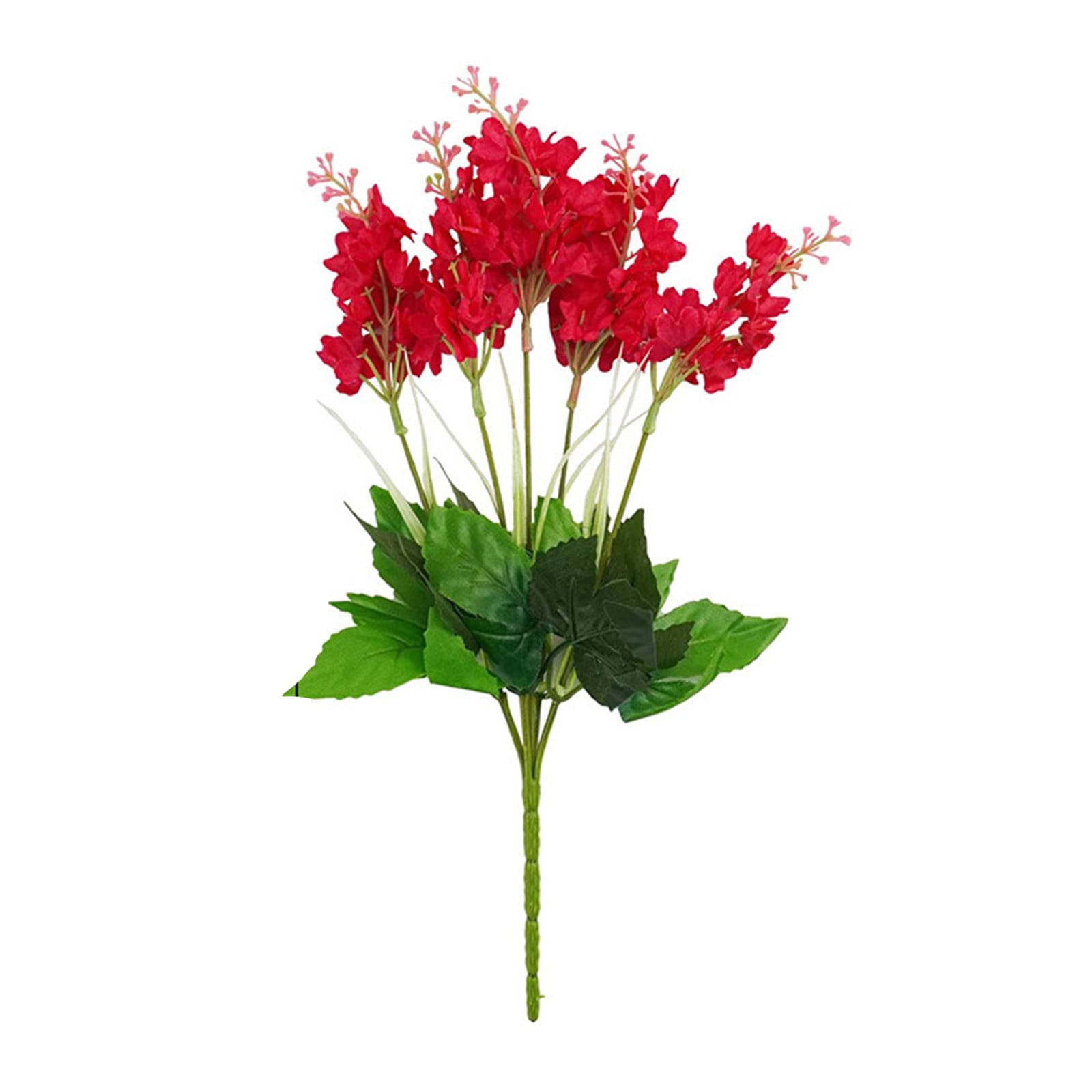 Artificial Flowers Bouquets Wisteria Hyacinth Fake Bulk For Vase Home