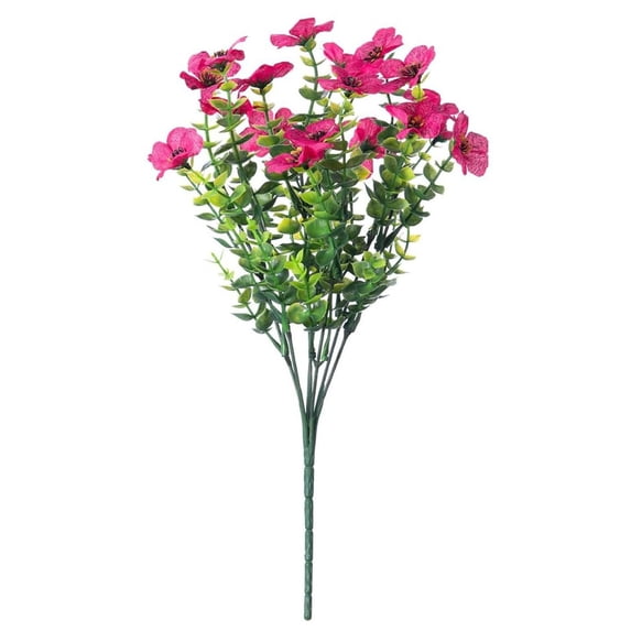 Artificial Flowers Bundles Artificial Flowers For Outdoors Flowers Plastic Plants For Spring Summer Garden Porch Window Box Table Vase Home Indoor Outdoor Decoration