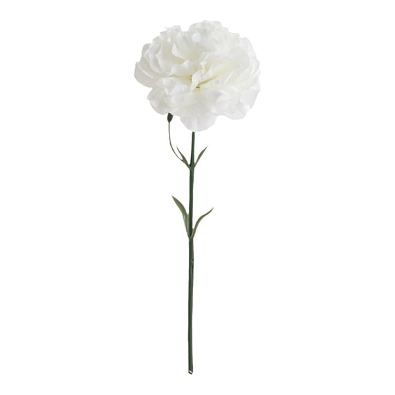 Artificial Flowers Carnations Bouquets,10.6" Real Touch Flowers with Stems,Silk Petals Fake Flowers Forever Plants for Wedding Flower Bouquet Centerpieces Bridal Shower Birthday