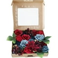 Artificial Flowers Combo Box Set for DIY Wedding Bouquets Boutonniers