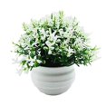 thumbnail image 1 of Artificial Flowers Decoration , FNGZ Artificial Potted Plants Plastic Greenery in Pots Small Faux Topiary Shrubs for Centerpiece Desk Room House Decor Decoration, 1 of 5