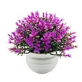 thumbnail image 1 of Artificial Flowers Decoration , FNGZ Artificial Potted Plants Plastic Greenery in Pots Small Faux Topiary Shrubs for Centerpiece Desk Room House Decor Decoration, 1 of 5