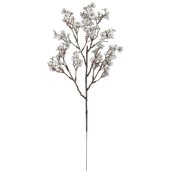Artificial Flowers Decoration , FNGZ Babys Breath Artificial Flowers Fall Flowers Artificial for Vase Home Wedding Indoor Outdoor Table Decorations Decor (Silver)