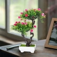 thumbnail image 1 of Artificial Flowers For Decoration Fake Flowers Simulation Flower Pot Simulation Flower Bouquet Living Room Table Flower Arrangement Flower Decoration Vase Potted Plant, 1 of 6