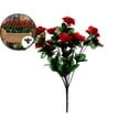 thumbnail image 1 of Artificial Flowers Fake Plants Centerpiece Rhododendron Faux Flower for Wedding Spring Summer Indoor Lawn Balcony, 1 of 4