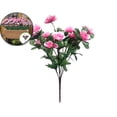 thumbnail image 1 of Artificial Flowers Fake Plants Centerpiece Rhododendron Faux Flower for Wedding Spring Summer Indoor Lawn Balcony, 1 of 4
