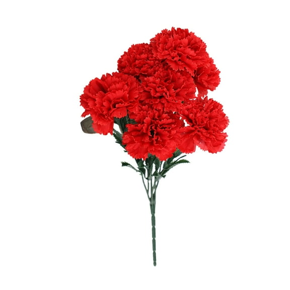 Artificial Flowers Faux Chrysanthemums Ball Silk Larger Fake Mums Flowers with Stems for Holiday Floral Arrangement Spring Table Centerpiece
