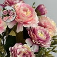 thumbnail image 1 of Artificial Flowers Faux Flowers Bouquet Silk Peony Hydrangea for Vase Wedding Centerpiece Bridal Shower Garden Party Home Decor, 1 of 3