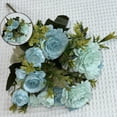 thumbnail image 1 of Artificial Flowers Faux Flowers Bouquet Silk Peony Hydrangea for Vase Wedding Centerpiece Bridal Shower Garden Party Home Decor, 1 of 4