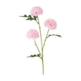 thumbnail image 1 of Artificial Flowers Faux Silk Pompon Mum, Denbek 3-Head Small Chrysanthemum Simulation Flower - Dandelion Wedding Decoration and Prop, 1 of 3